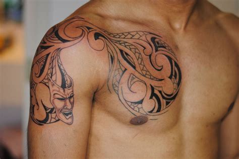 shoulder tattoo template|simple shoulder tattoo.